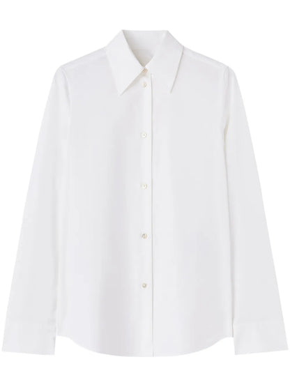 Long-Sleeve Cotton Shirt