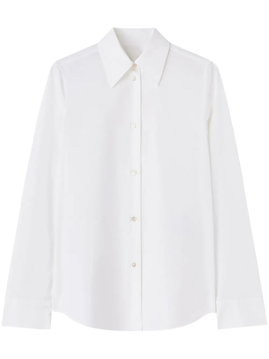 Long-Sleeve Cotton Shirt