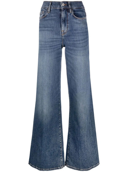 High-Rise Flared Jeans