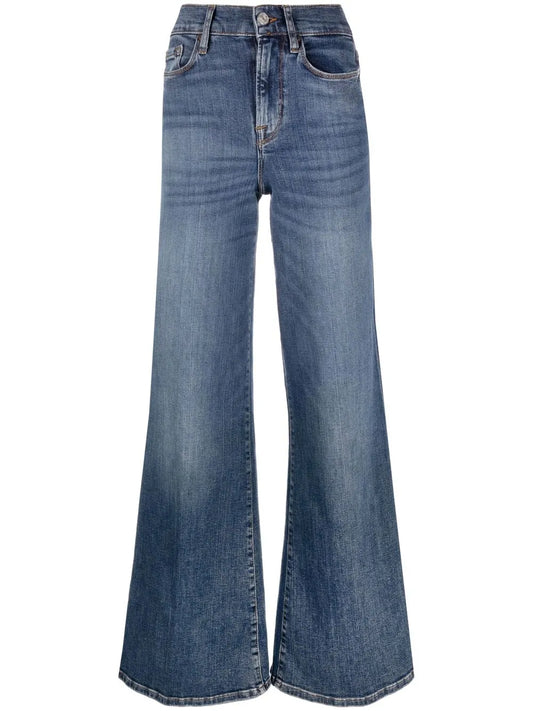 High-Rise Flared Jeans