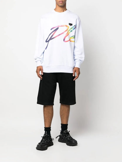 Signature Logo-Print Sweatshirt