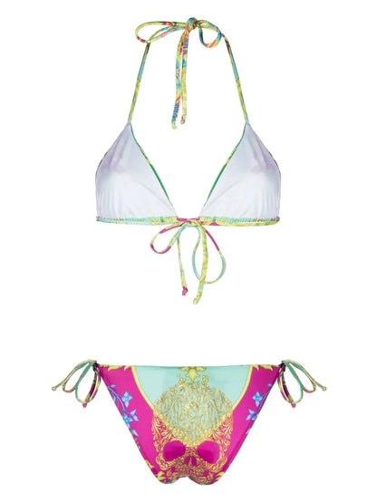 Baroque-Print Bikini
