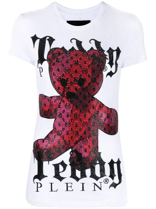 Monogram Teddy-Print T-Shirt