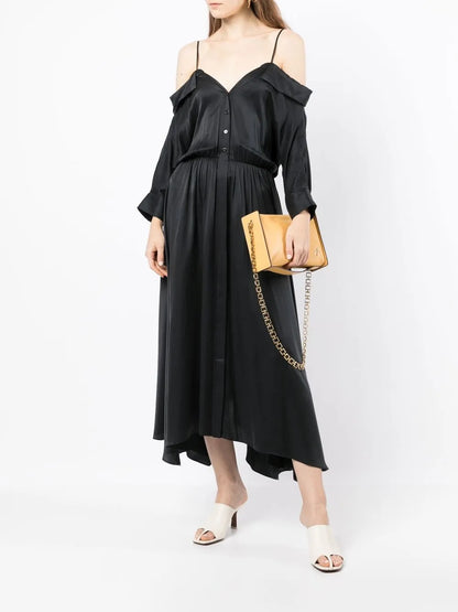 Kiari Cold-Shoulder Dress