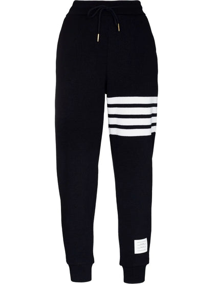 4-Bar Drawstring Track Pants