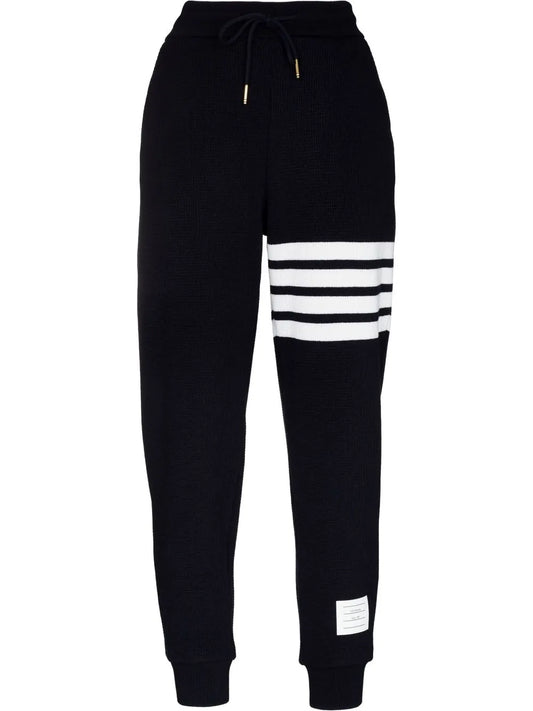 4-Bar Drawstring Track Pants