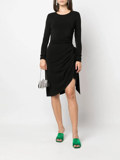 Asymmetric Jersey Dress