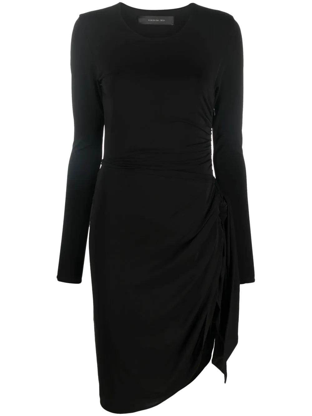 Asymmetric Jersey Dress