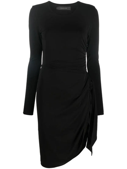 Asymmetric Jersey Dress