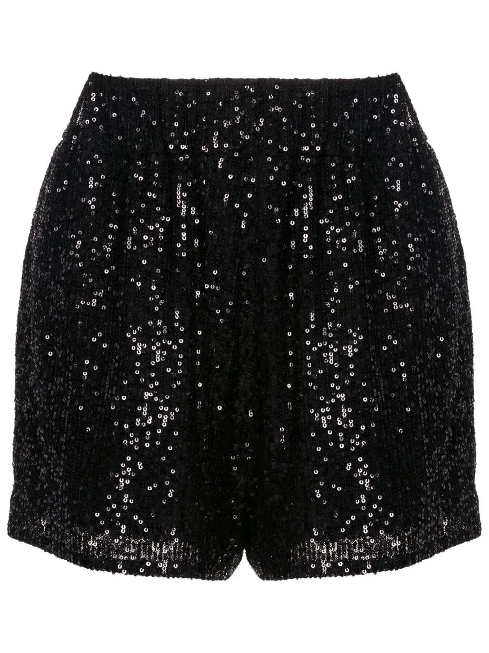 Sequin-Embellished Short Shorts
