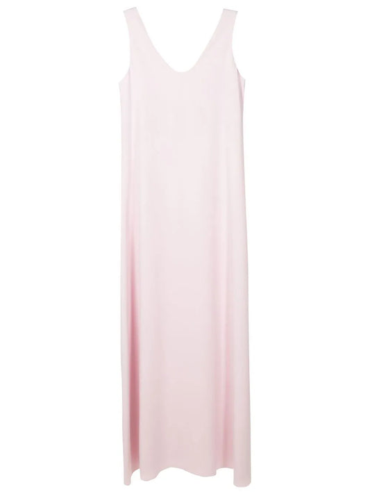 V-Neck Sleeveless Maxi Dress