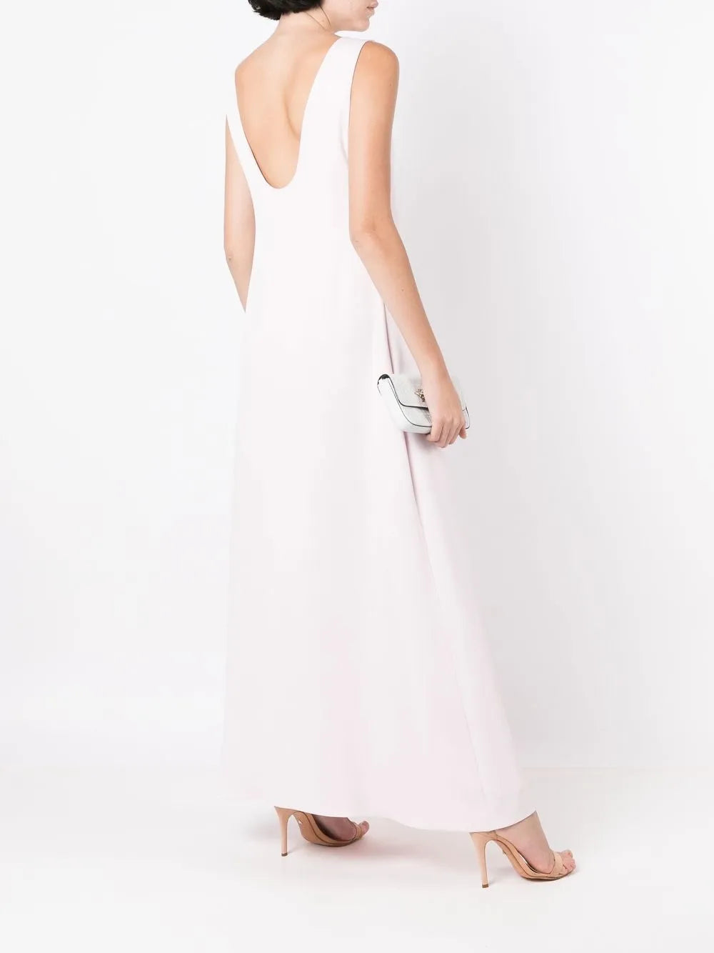V-Neck Sleeveless Maxi Dress