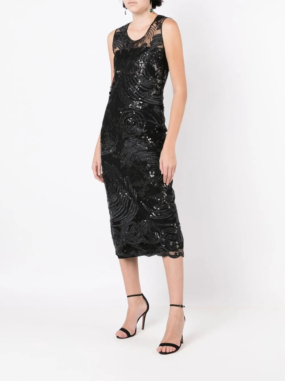 Sequin Evening Shift Dress
