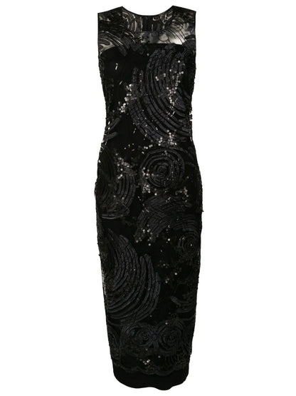 Sequin Evening Shift Dress