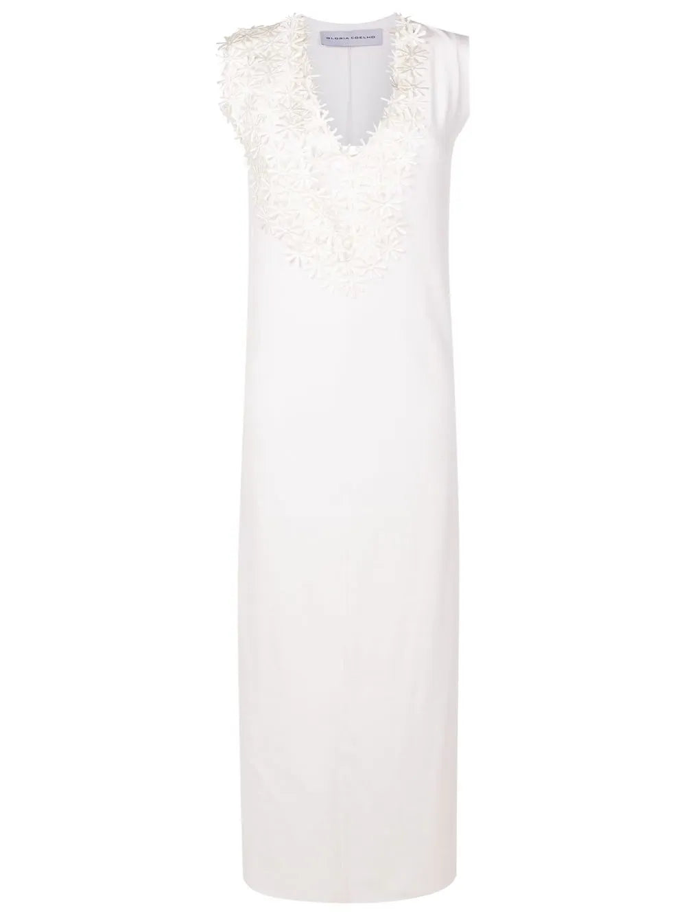 Ruched Sleeveless Maxi Dress