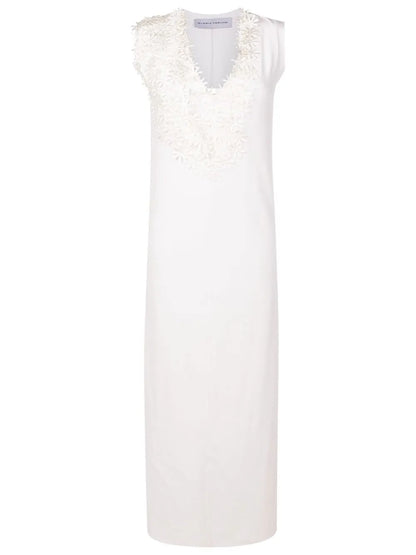 Ruched Sleeveless Maxi Dress