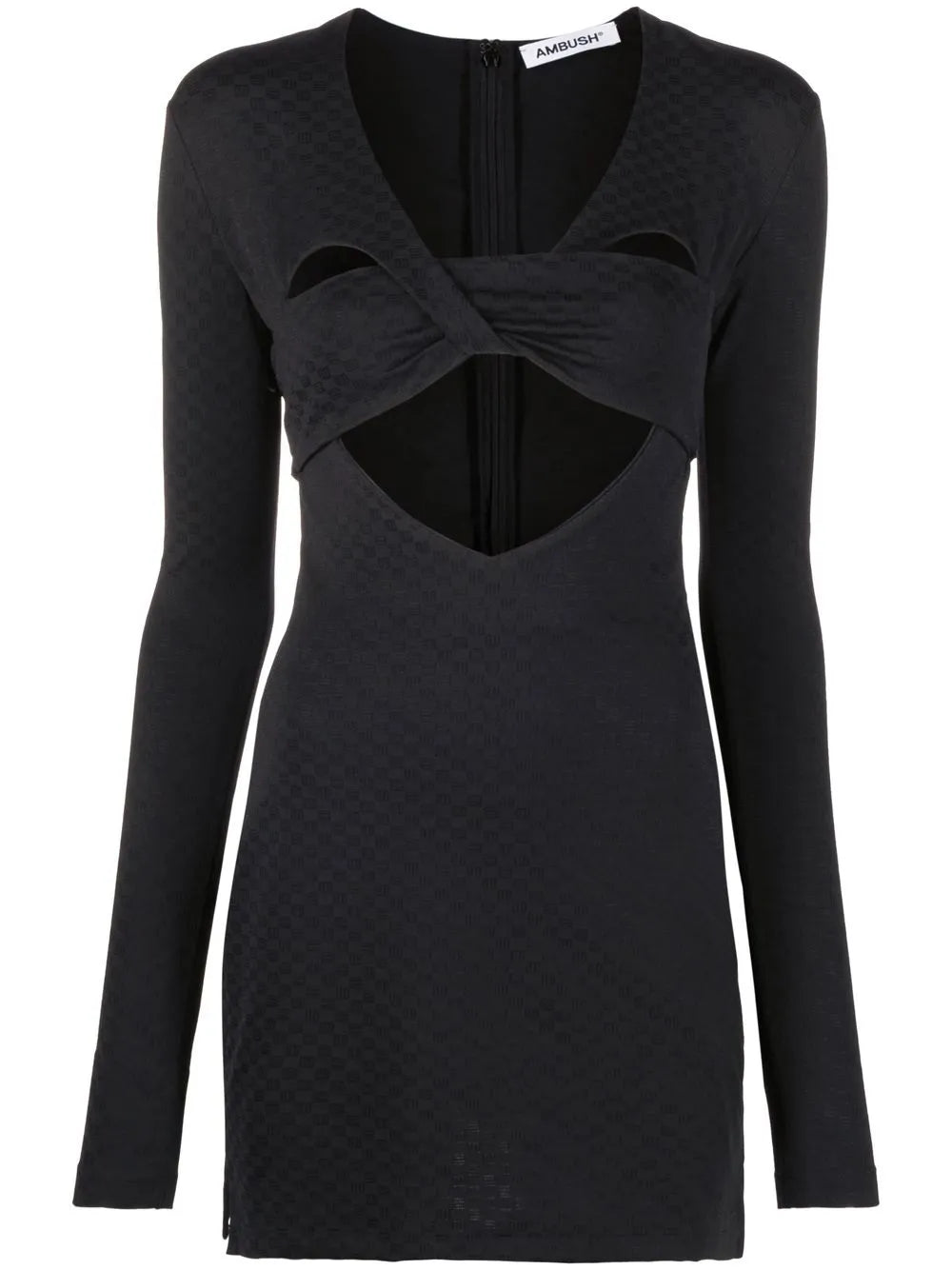 Monogram-Jacquard Mini Dress
