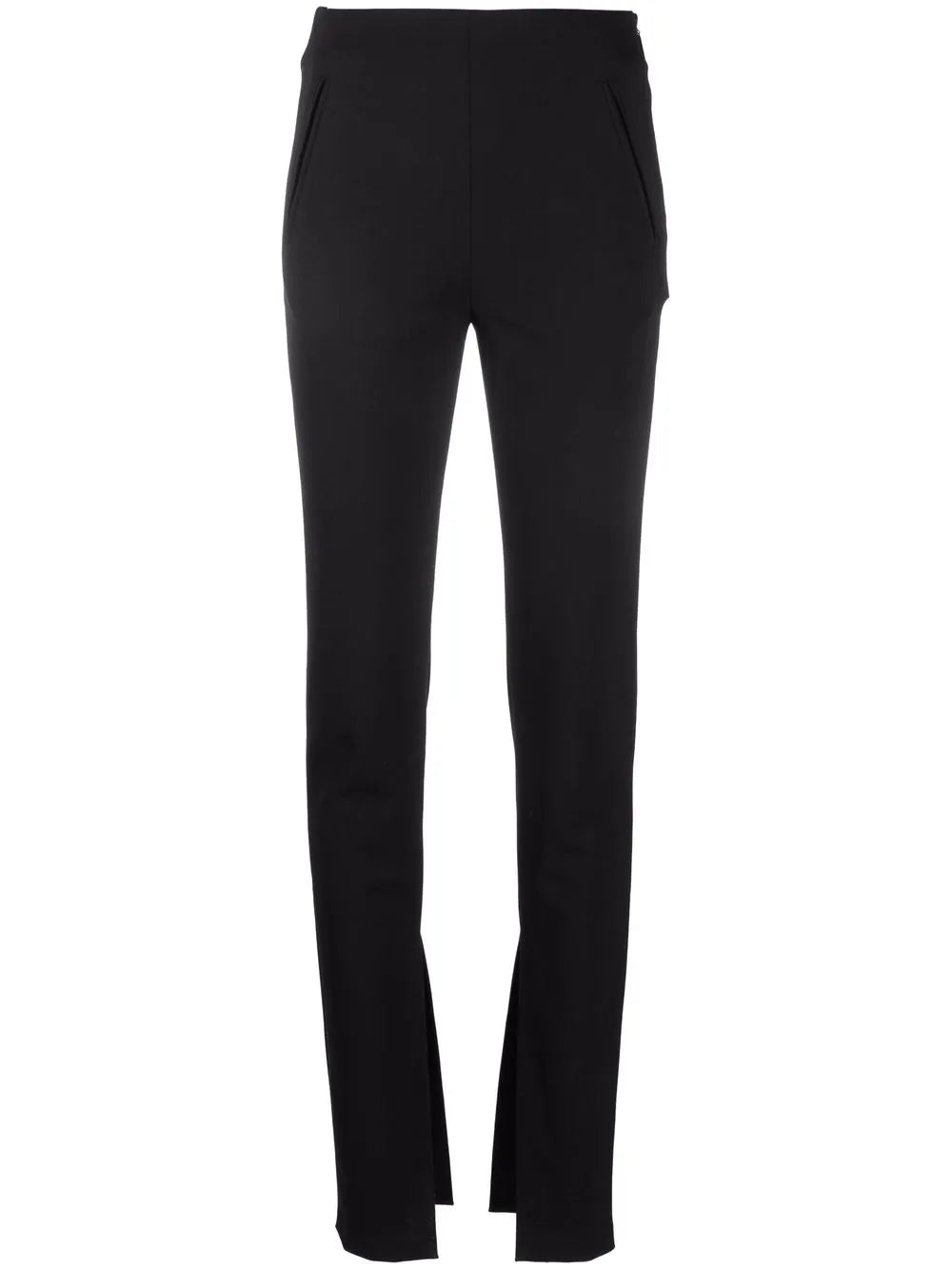 Slit-Detail Tailored Trousers