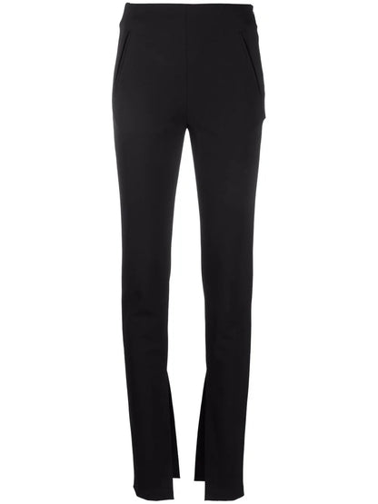 Slit-Detail Tailored Trousers