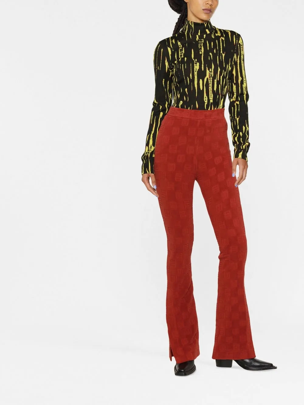 Flared Monogram Sweatpants