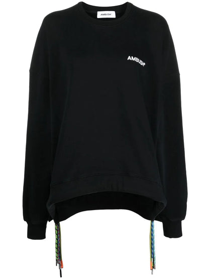 Logo-Print Long-Sleeve Sweatshirt