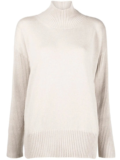 Ribbed-Knit Cashmere Jumper