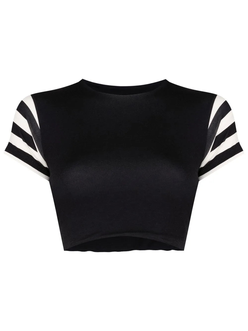 Cropped Short-Sleeved T-Shirt