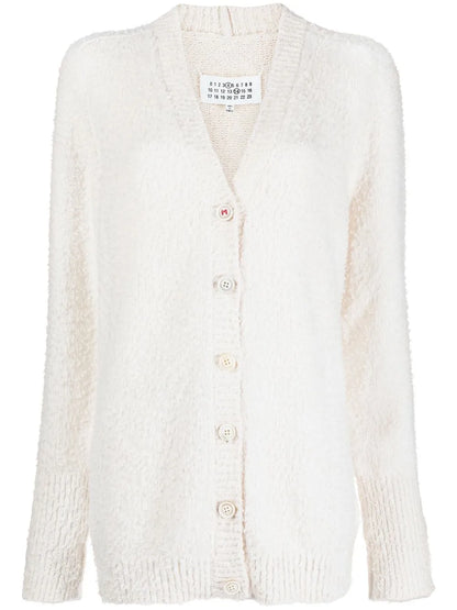 V-Neck Knitted Cardigan