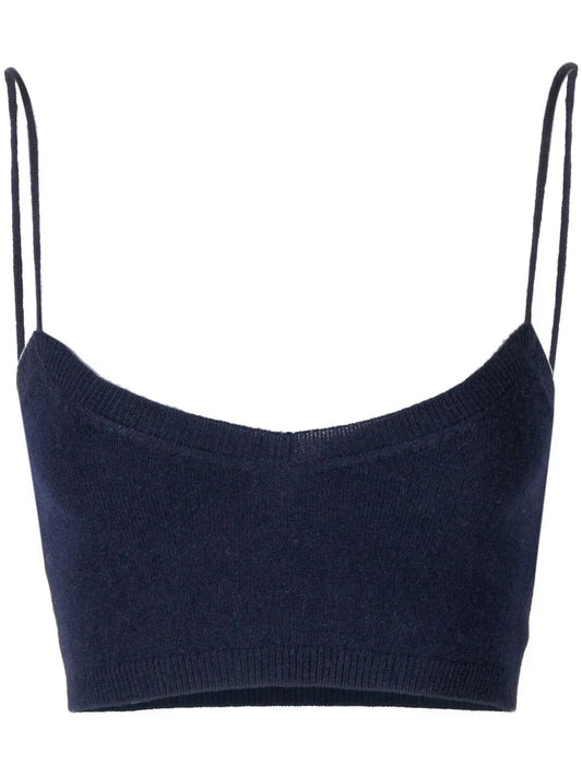 Evie Knitted Cropped Top