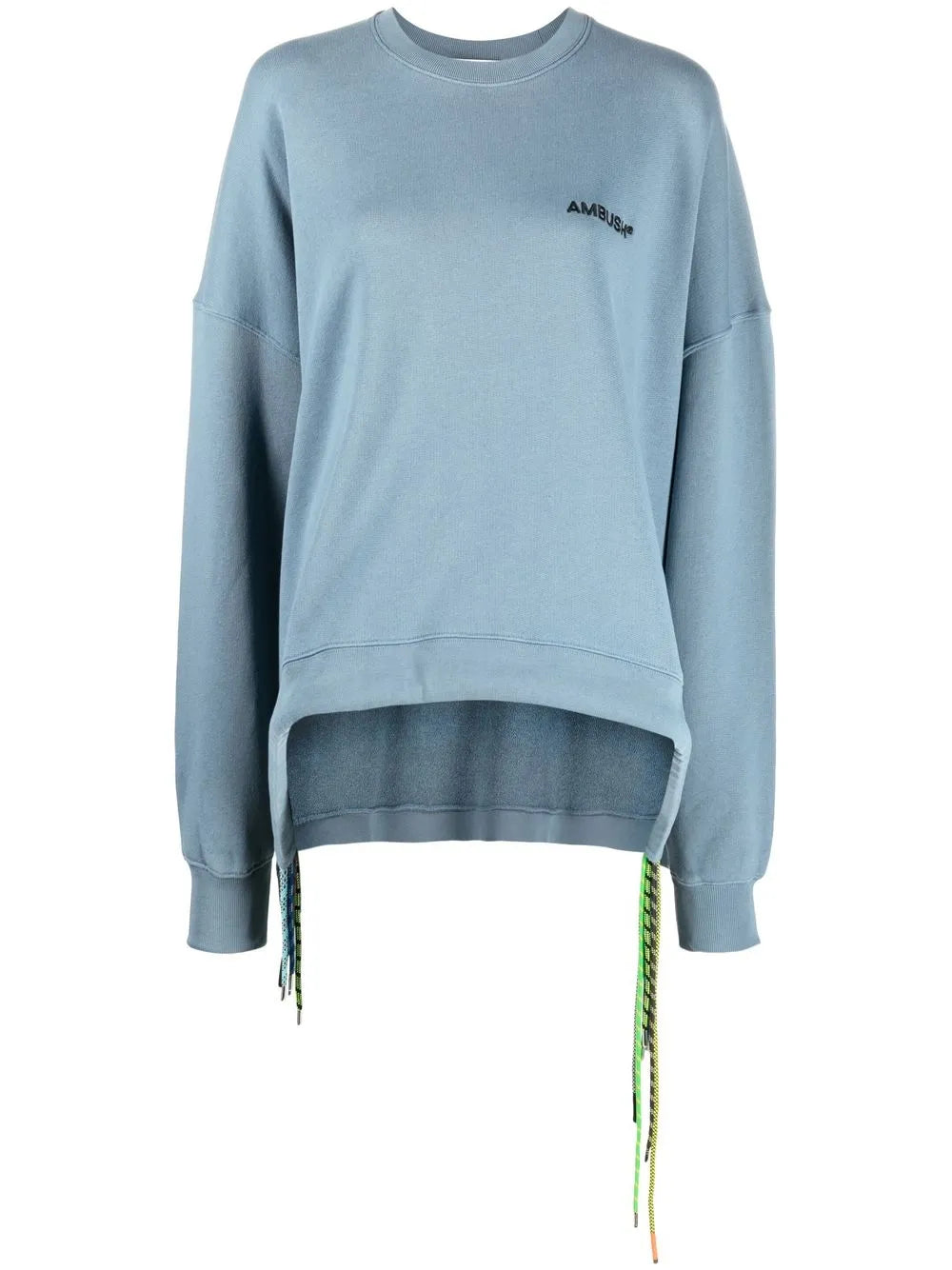Cord-Detail Crew-Neck Sweatshirt