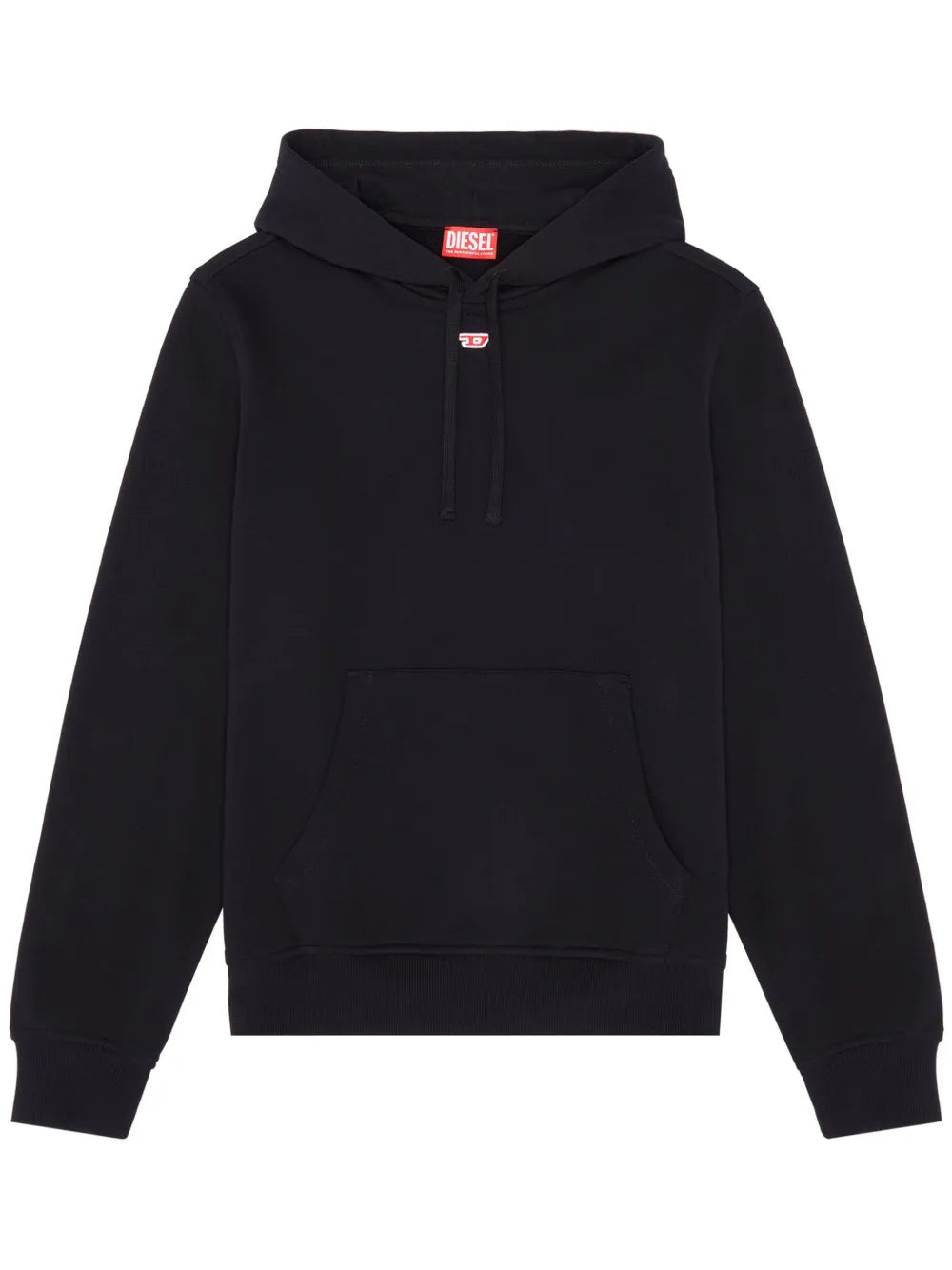 S-Ginn-Hood-D Logo-Appliqué Hoodie