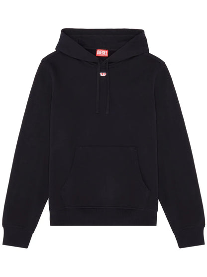 S-Ginn-Hood-D Logo-Appliqué Hoodie