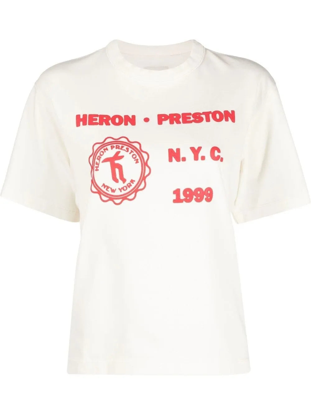 Medieval Heron Graphic-Print T-Shirt
