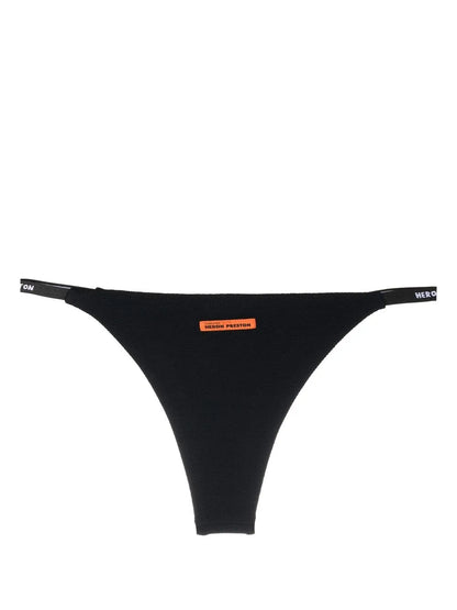 Logo Patch Bikini Bottoms