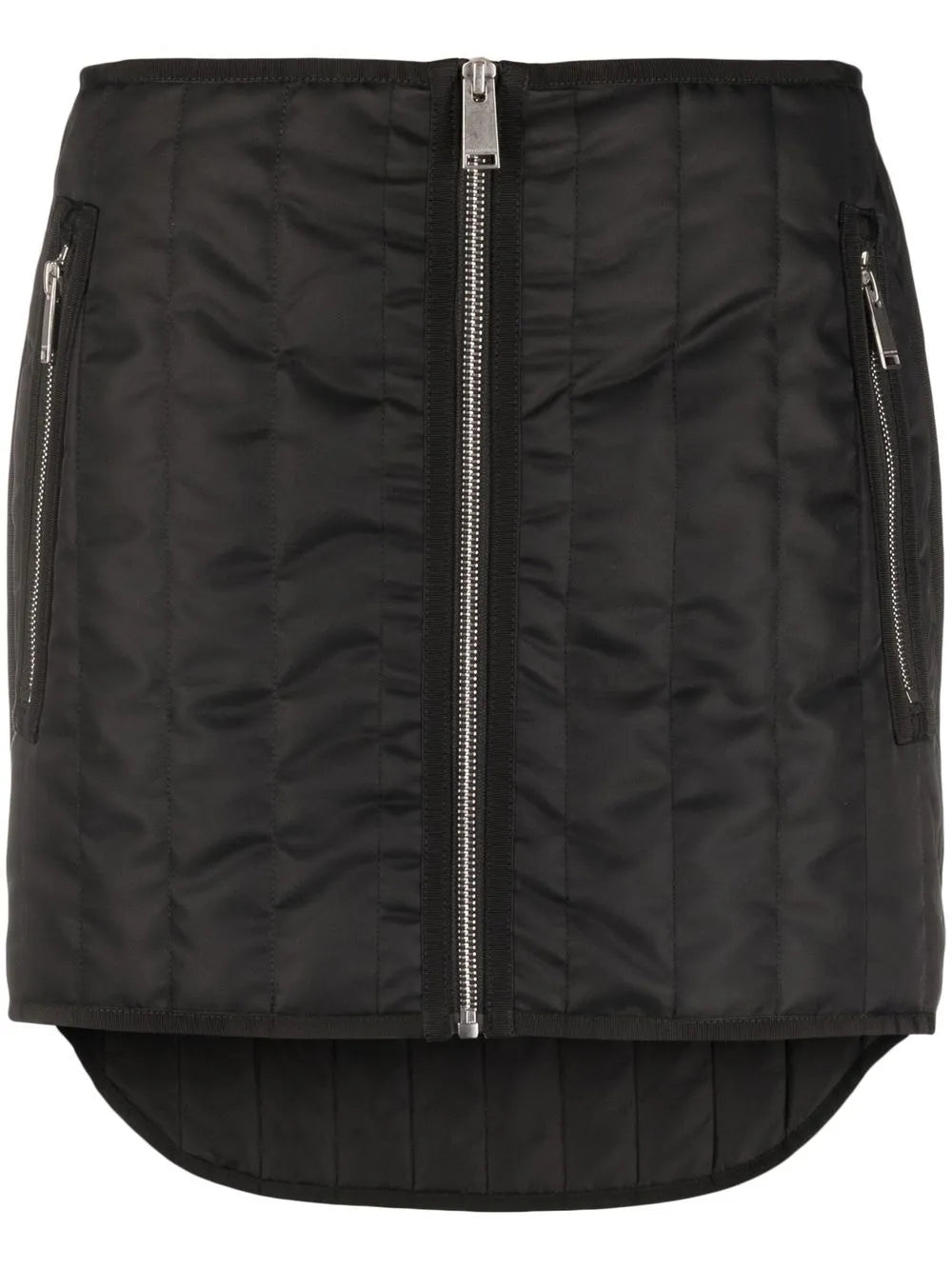 Ex-Ray Quilted Mini Skirt