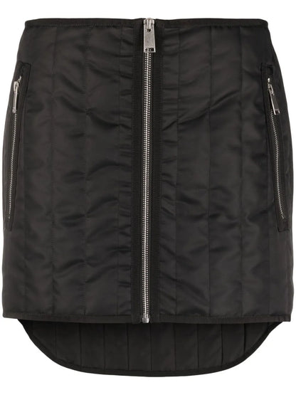 Ex-Ray Quilted Mini Skirt