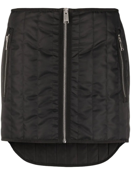 Ex-Ray Quilted Mini Skirt