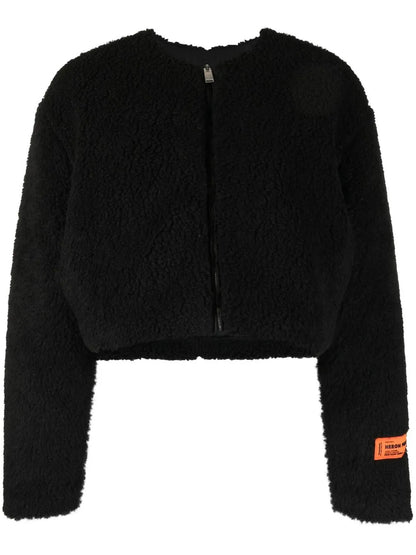 Cropped Fleece Jacket