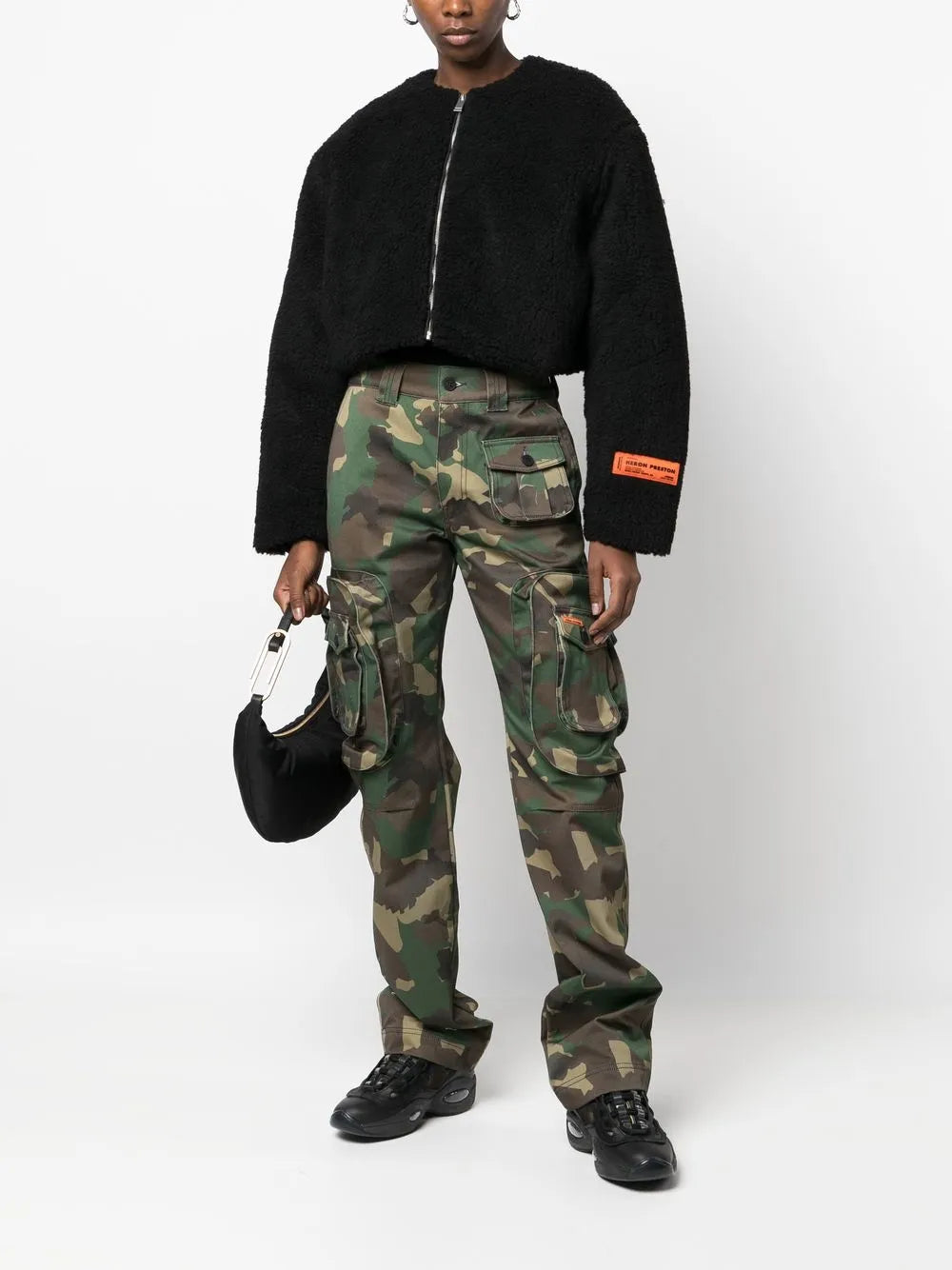 Cropped Fleece Jacket