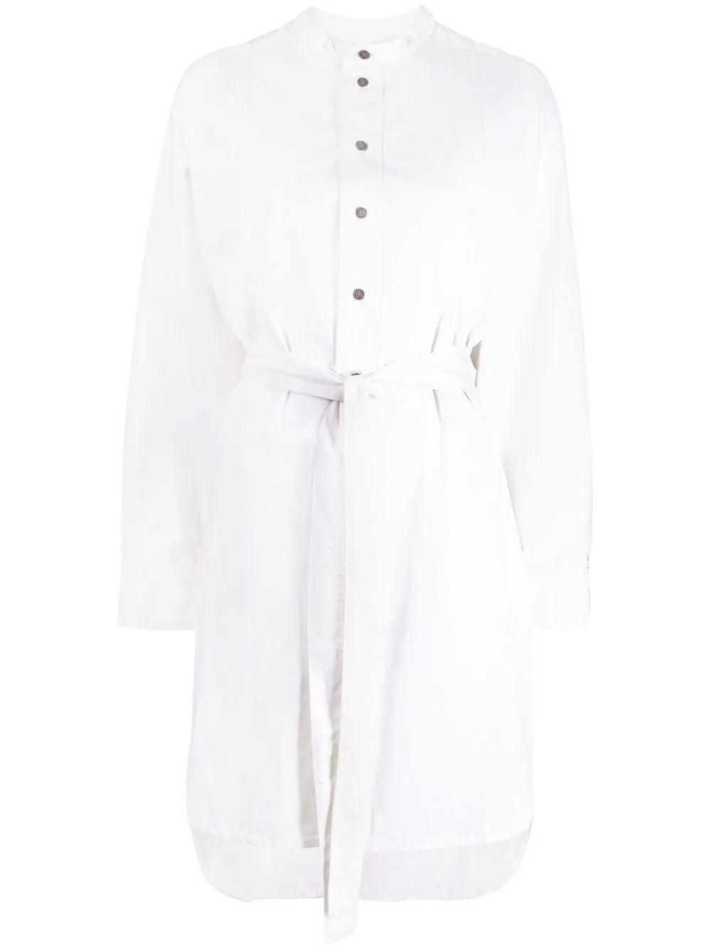 Tie-Waist Cotton Dress