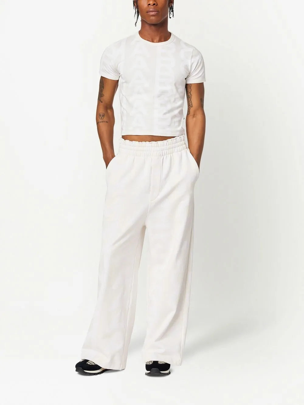 Monogram Oversized Track Pants