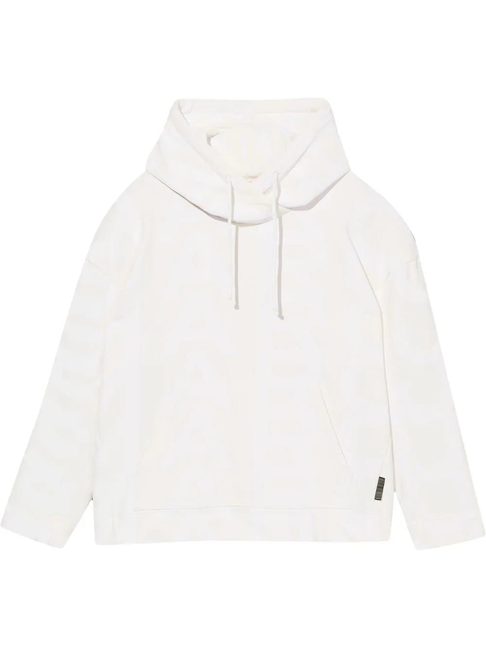 Monogram Oversized Drawstring Hoodie