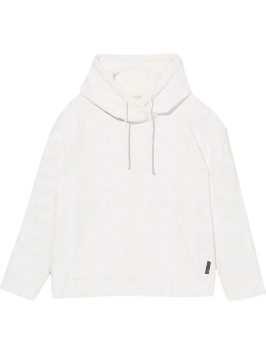 Monogram Oversized Drawstring Hoodie