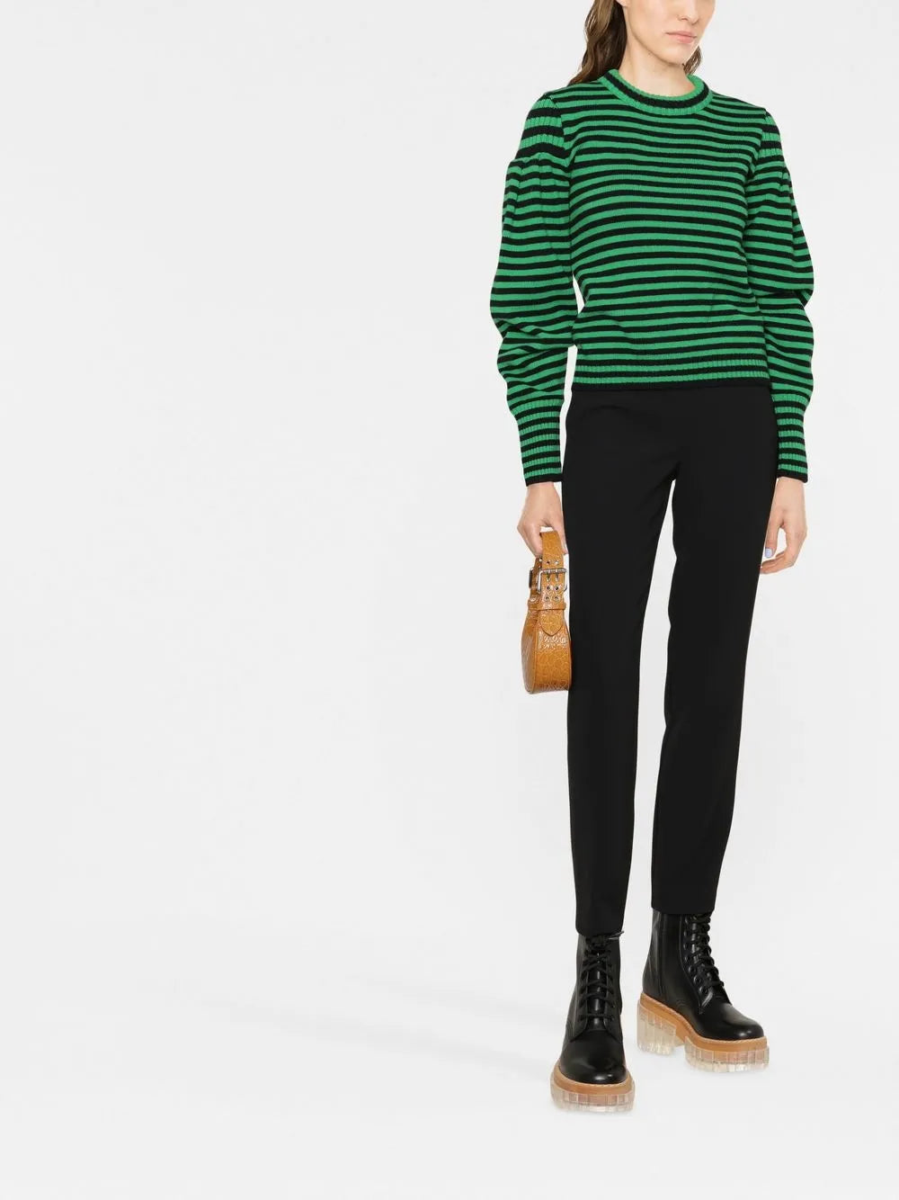 Cropped Elasticated Leggings