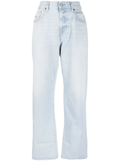 1999 Cropped Straight-Leg Jeans
