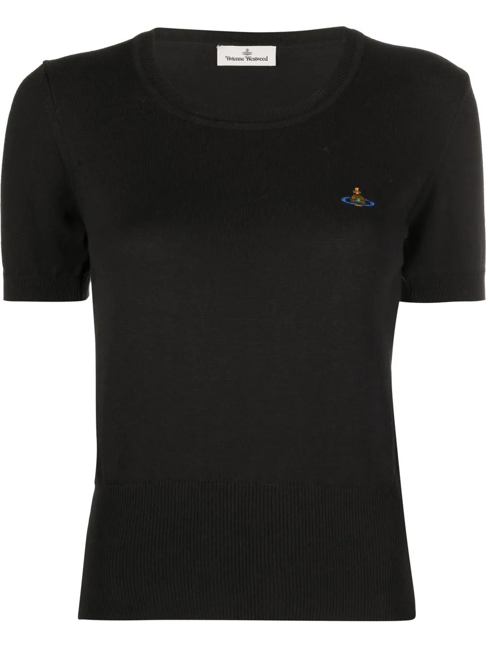Bea Orb-Embroidered Knitted Top