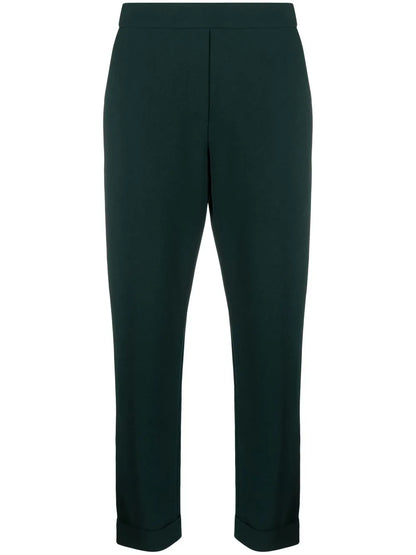 Elasticated Cropped Trousers