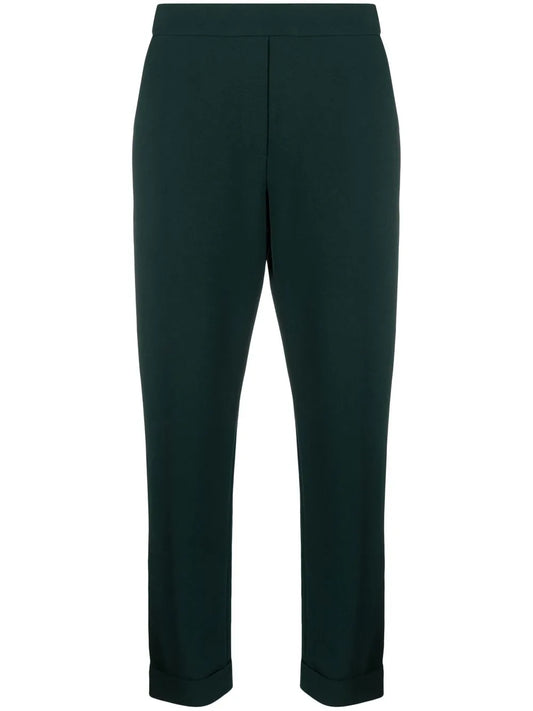 Elasticated Cropped Trousers