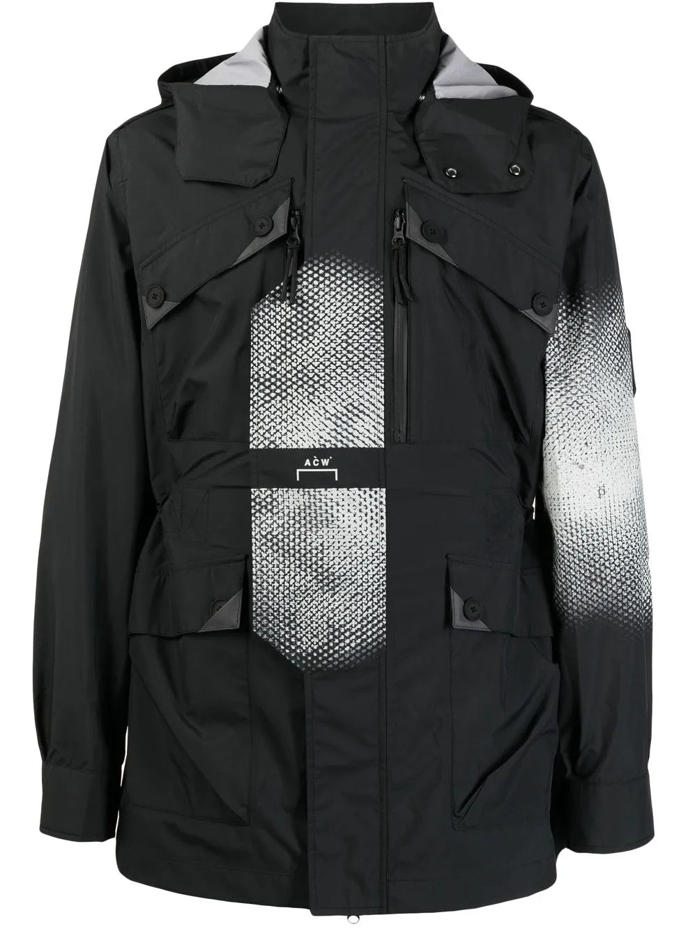 Printed-Panel Jacket
