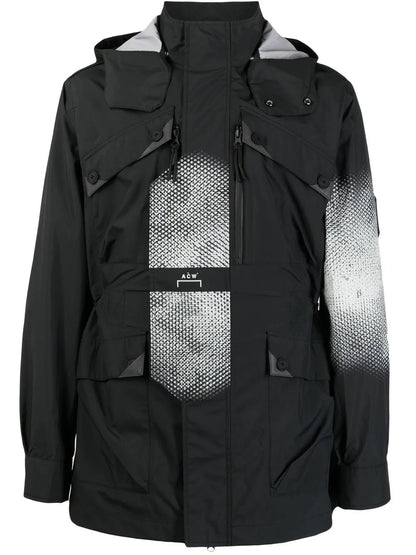 Printed-Panel Jacket
